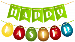 Happy Easter Egg Streamer PNG Clip Art Image | Gallery Yopriceville ...