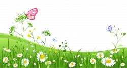 Grass with Butterflies Clipart Picture | Gallery Yopriceville ...