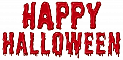 Bloody Happy Halloween PNG Clipart Picture | Gallery Yopriceville ...