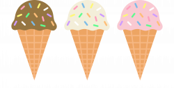 Ice Cream Sprinkles Clipart