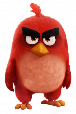 Red Bird The Angry Birds Movie PNG Transparent Image | Gallery ...