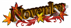28+ Collection of November Banner Clip Art | High quality, free ...