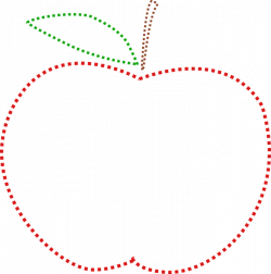 Apple Border Cliparts#4232289 - Shop of Clipart Library