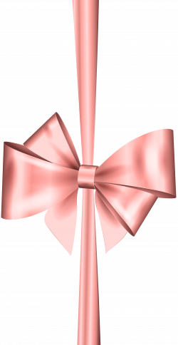 Peach Deco Bow PNG Clip Art | Gallery Yopriceville - High-Quality ...