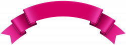Banner Pink Transparent PNG Clip Art Image | Gallery Yopriceville ...