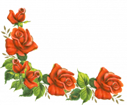 28+ Collection of Roses Clipart Corner | High quality, free cliparts ...
