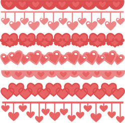 Heart Borders SVG cutting files heart svg cuts free svg files free ...