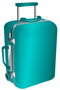 Blue Trolley Travel Bag PNG Clipart Image | Gallery Yopriceville ...