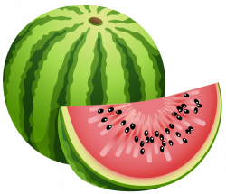Large Painted Watermelon PNG Clipart | Gallery Yopriceville - High ...