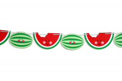 Watermelon banner, Summer banner, Watermelon