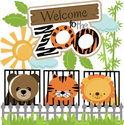 Welcome To The Zoo SVG cut files for scrapbooking zoo svg files lion ...
