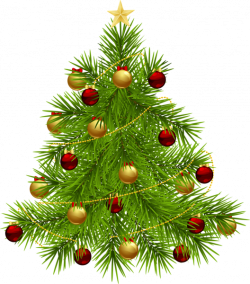 Transparent PNG Christmas Tree with Ornaments | 3D CHRISTMAS PNG ...