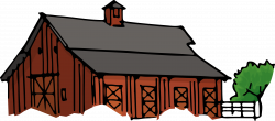 Barn Building Farmhouse Clip art - barn png download - 4942 ...