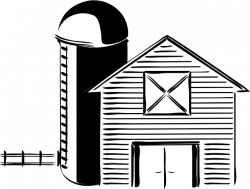 28+ Collection of Farm Silo Drawing | High quality, free cliparts ...