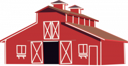 Free Clipart: Red barn | Buildings | Rfc1394 | barns | Pinterest ...