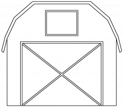 Barn outline cliparts png - Clipartix