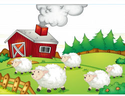 Sheep farming Sheep farming Clip art - Pastoral sheepfold 1539*1177 ...