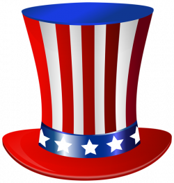 Uncle Sam Hat PNG Clip Art Image | everything red white & blue ...