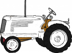 Tractor Clipart Black And White | Clipart Panda - Free Clipart Images