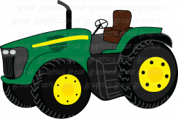 cartoon john deere tractor - Google Search | branding farm girl ...