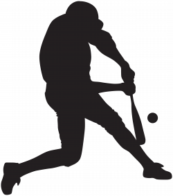 Baseball Player Silhouette PNG Clip Art Image | Gallery ...