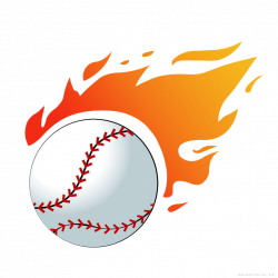 Baseball Flame Softball Clip art - Volleyball flames sports ...