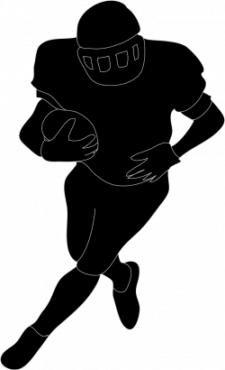 Football Player Silhouette Clipart at GetDrawings.com | Free for ...