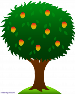 Mango Tree Clipart - Sweet Clip Art
