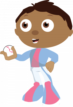 Clipart - Boy with Baseball
