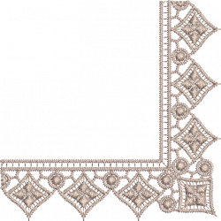 Lace Border Clipart PNG #37006 - Free Icons and PNG Backgrounds