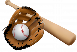 Baseball Glove and Bat transparent PNG - StickPNG