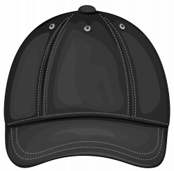 Black Baseball Cap Front PNG Clipart - Best WEB Clipart