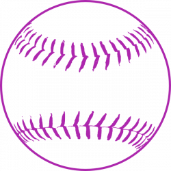 Purple Softball Clip Art at Clker.com - vector clip art online ...