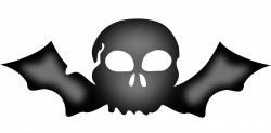 A skull with bat wings Icons PNG - Free PNG and Icons Downloads