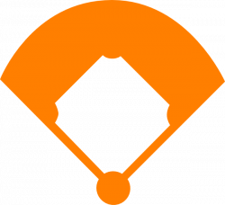 Baseball Field Orange Clip Art at Clker.com - vector clip art online ...