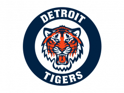 Detroit Tigers Circle Logo transparent PNG - StickPNG