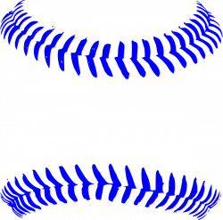 Blue Stitch Baseball Clip Art at Clker.com - vector clip art online ...