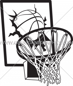 Basketball Hoop Drawing at GetDrawings.com | Free for personal use ...