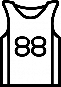 Basketball Jersey Svg Png Icon Free Download (#445560 ...
