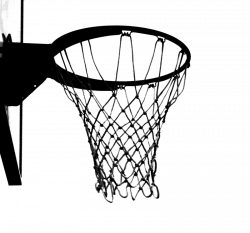 28+ Collection of Basketball Net Clipart Black And White | High ...