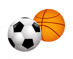 Soccer And Basketball Clipart
