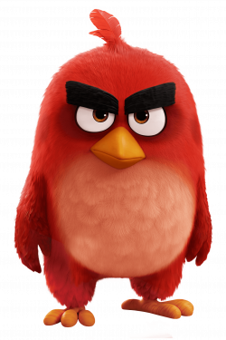 Angry Birds Movie Red Bird PNG - PHOTOS PNG