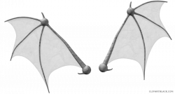Bat Wings Clipart - ClipartBlack.com