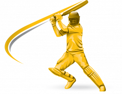 Cricket png image -bat, player, ball collection