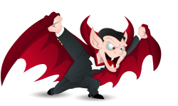Count Dracula Vampire Royalty-free Clip art - Devil cartoon vampire ...