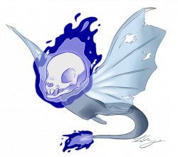Skeleton Ghost Bat by Peamimo3 on DeviantArt