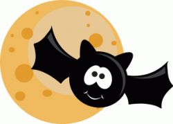View Design #46018: ppbn designs cute halloween bat and moon ...