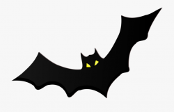 10793 Illustration Of A Flying Bat Pv - Cartoon Bat #527318 ...