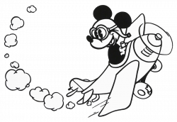 Mickey Mouse Clipart Black And White | Clipart Panda - Free Clipart ...