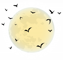 Halloween Moon PNG Clip Art Image | Gallery Yopriceville - High ...